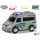 2-Play Traffic Auto policie CZ design 13,5cm na baterie volný chod se světlem a zvukem v krabičce