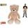 Plush Friends medvěd plyšový 80cm světle hnědý 0m+