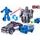 Auto/robot záchranné složky 8-15cm volný chod 2ks 2druhy v krabičce