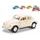 Kinsmart VW Classical Beetle 1967 1:64 6,5cm kov zpětný chod 4barvy 12ks v DBX