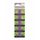 Alkalické knoflíkové baterie AG9 1.55V – sada 10 ks