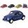 Kinsmart Classical Beetle 1:32 13cm kov zpětný chod 4barvy 12ks v DBX
