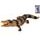 Krokodýl strečový 22cm na kartě