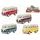 Kinsmart VW Classic autobus 1962 1:64 kov na zpětný chod 4barvy 12ks v DBX