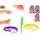 Toys&Trends červík 22cm na provázku 6barev na kartě