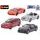 Bburago 1:43 STREET FIRE auto 8-11cm kov 24druhů v krabičce 24ks v DBX