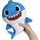 Baby Shark plyšový na baterie se zvukem- modrý
