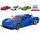 Kinsmart Koenigsegg Jesko Absolut 12,5cm kov zpětný chod 4barvy 12ks v DBX