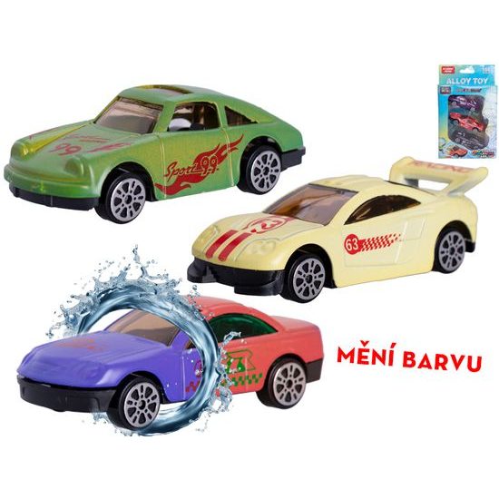 Auto 7cm kov volný chod měnící barvu