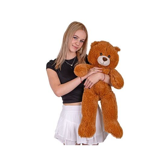 Plush Friends medvěd plyšový 80cm tmavě hnědý 0m+