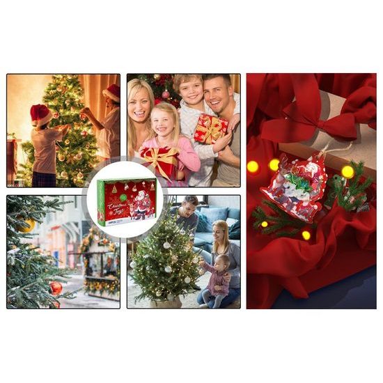 Kreativní sada tvoření vánočních ozdob – Christmas Toys