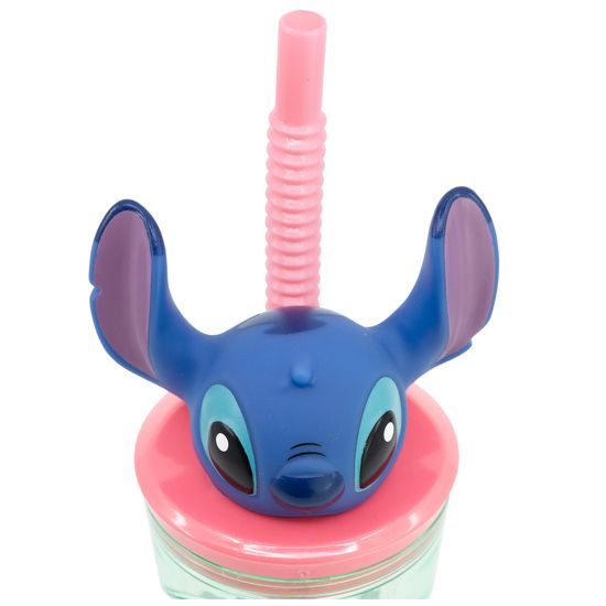 Kelímek s 3D figurkou360 ml s motivem květin - Stitch