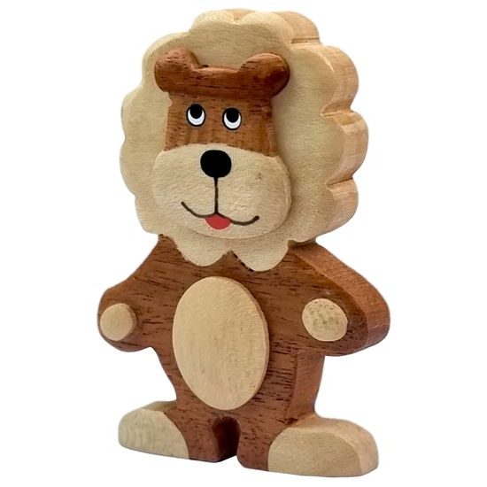 2Kids Toys Dřevěná magnetka velká Lev stojící