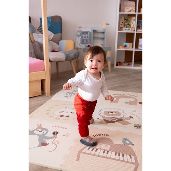 2Kids Toys Podložka na hraní Zvířecí párty 9 dílů