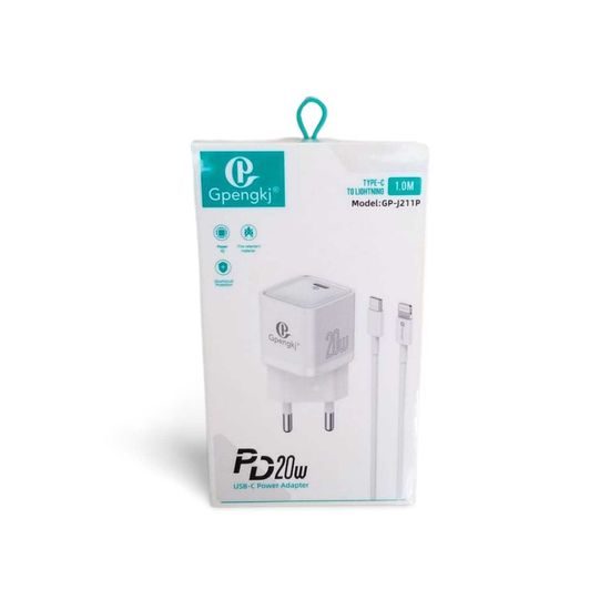 Rychlonabíječka USB-C 20W s kabelem lightning 1M