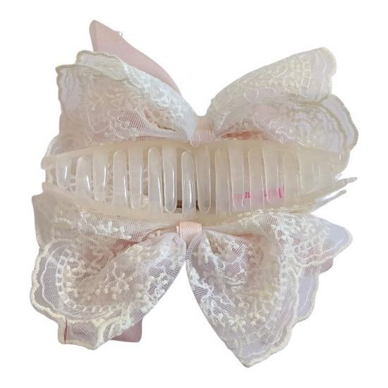 Neli Skřipce do vlasů Pearl Lace 11cm