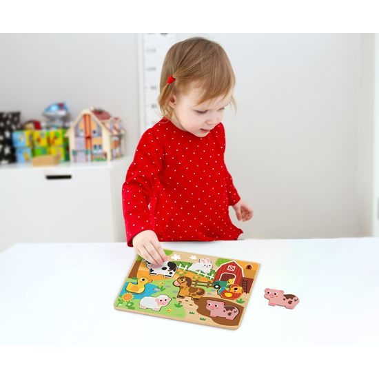 2Kids Toys Vkládací puzzle Farma