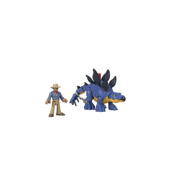 Sada se Stegosaurem a Dr. Alanem Grantem - Imaginext Jurassic World Fisher Price
