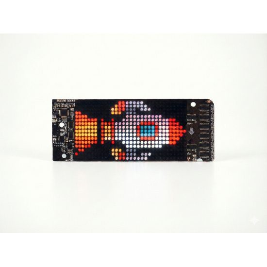 Flexibilní RGB LED panel s Bluetooth ovládáním do auta – programovatelný textový displej 18x7cm