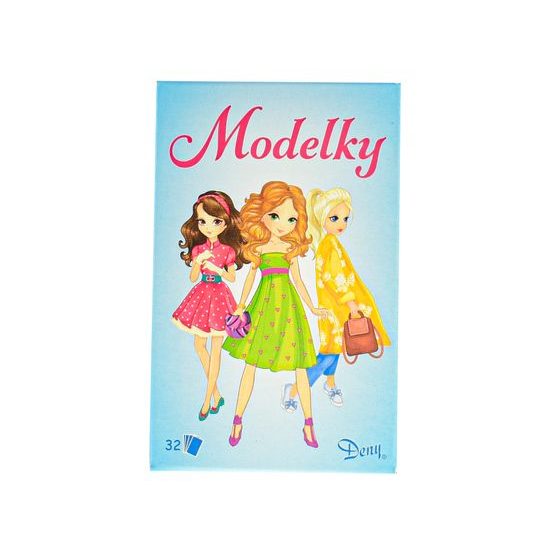 Karty Kvarteto Modelky 32ks v krabičce