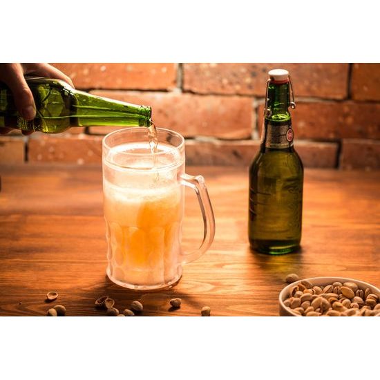 Chladící pivní sklenice XXL CHILLER 650ml – Klasik
