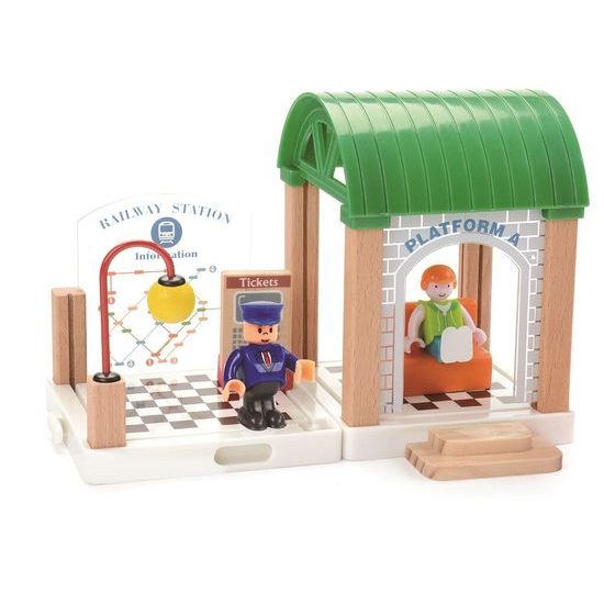 2Kids Toys Vláčkodráha Vesnice 110 dílů