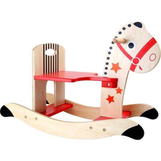 small foot Dřevěný houpací kůň hvězda