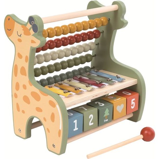 2Kids Toys Multifunkční počítadlo Žirafa