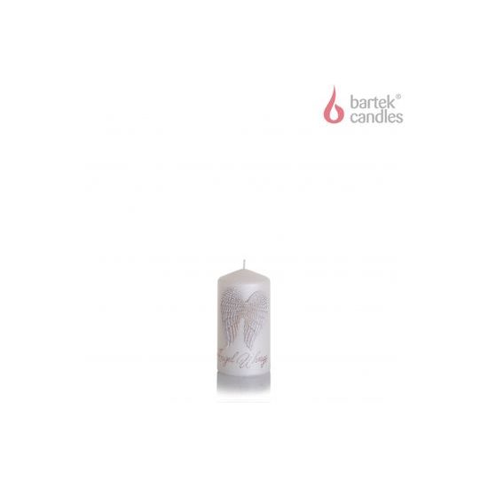 Bartek Svíčka slupek 60x130 Angel Wings bílý