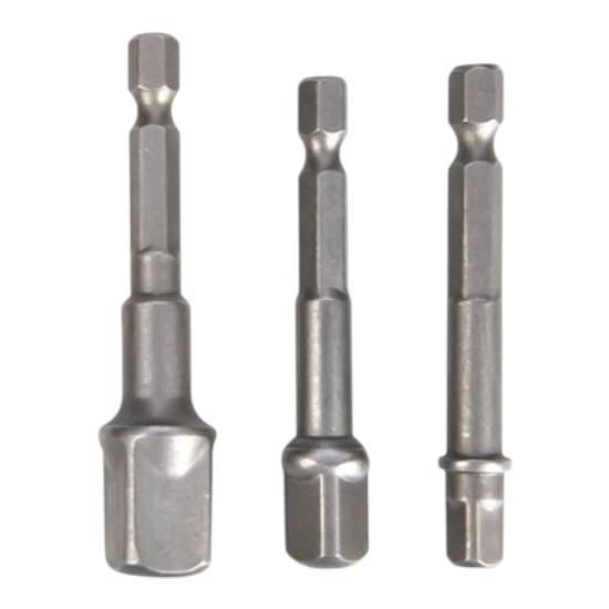 Nástavce na hlavice 1/4" 3/8" 1/2" 3ks