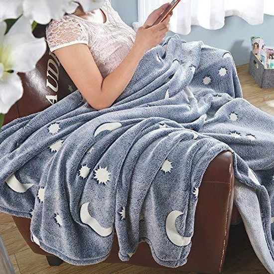 Svítící deka z mikrovlákna - Soft Dreams - růžová