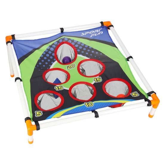 Hod na cíl pomocí dovednostní hry Bag Darts