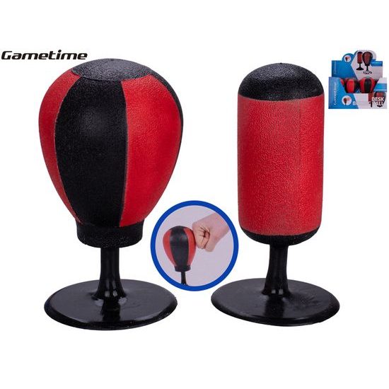 Gametime prstový boxovací míček 14cm 2druhy 12ks v DBX