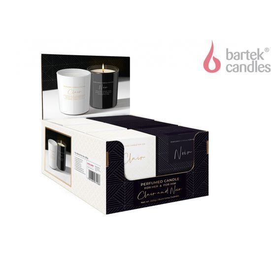Bartek Svíčka sklo 220g For Her & For Him