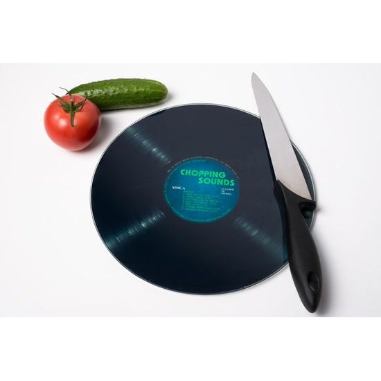 Kuchyňská deska - Retro vinylový design