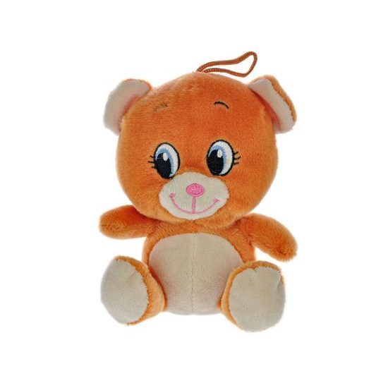 Zvířátka plyšová 15cm sedící 6druhů 0m+ 12ks v DBX