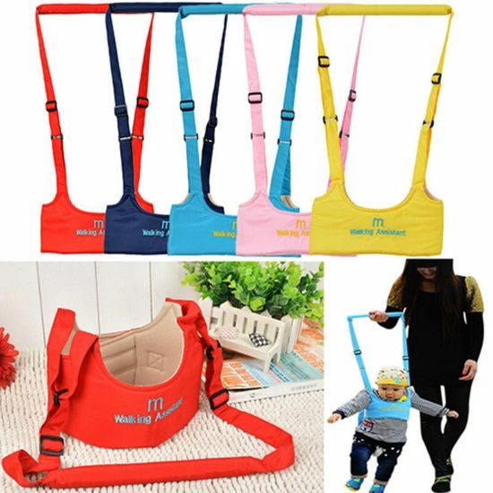 Popruhy na učení chůze pro děti růžová - Walking Assistant