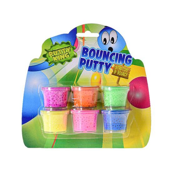 Putty King skákající hmota v kelímku 6x12g na kartě