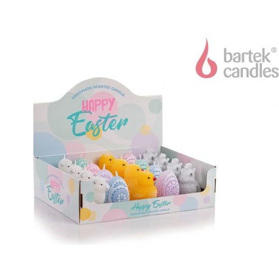 Bartek Svíčka Figurka 75 Happy Easter mix
