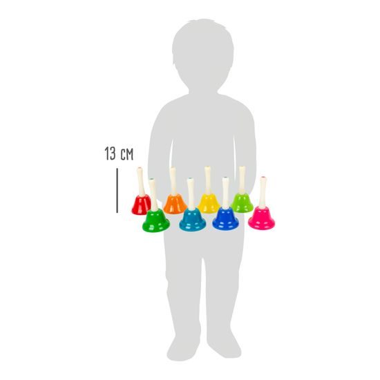small foot Sada zvonků pro malé hudebníky 8 ks