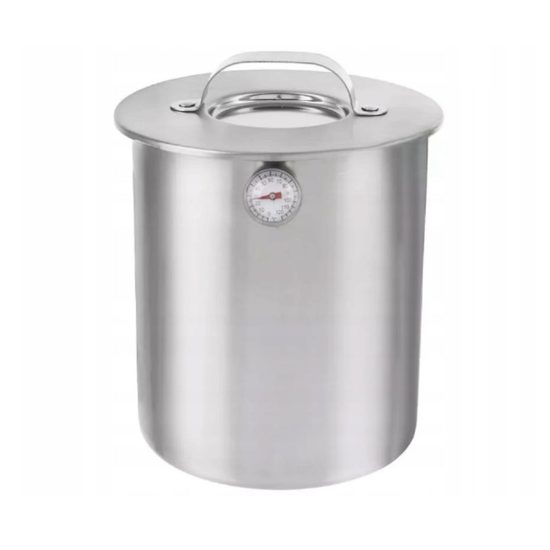 Šunkovar nerezový 1,5 l s teploměrem a sáčky
