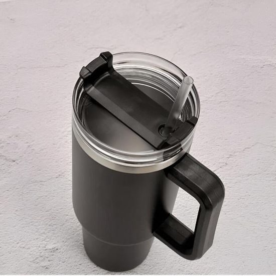 Termohrnek s vakuovou izolací 1200 ml HIPYSIP - Růžová