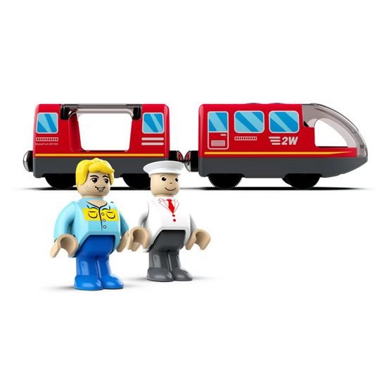 2Kids Toys Elektrický městský vlak červený