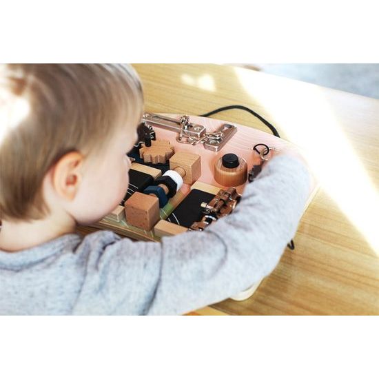 small foot Motorická deska se zámky a otáčivými prvky