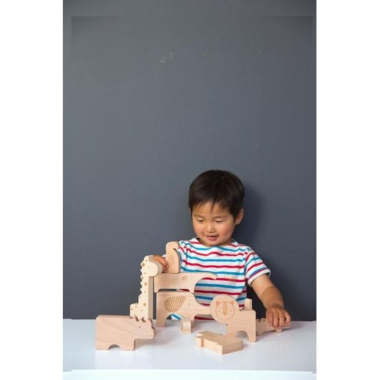 Petit Collage Zábavné puzzle Safari