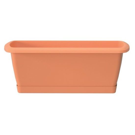 Truhlík s miskou RESPANA SET terakota 39,2cm