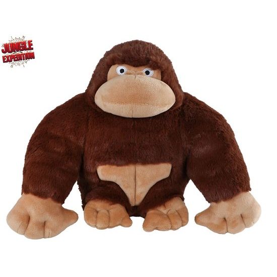 Jungle Expedition gorila plyšová 25cm sedící 0m+