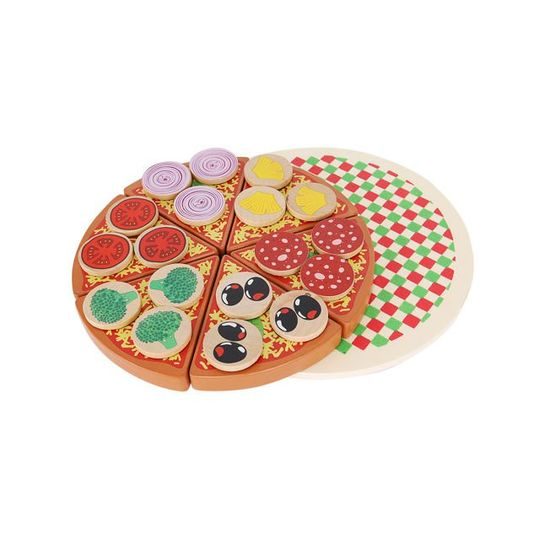 Dřevěná pizza - sada