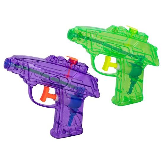 Sun Fun vodní pistole 12cm 2druhy 2ks v sáčku