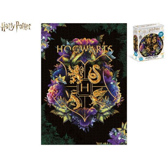 Harry Potter puzzle 68x48cm znak Bradavic 1000dílků v krabičce